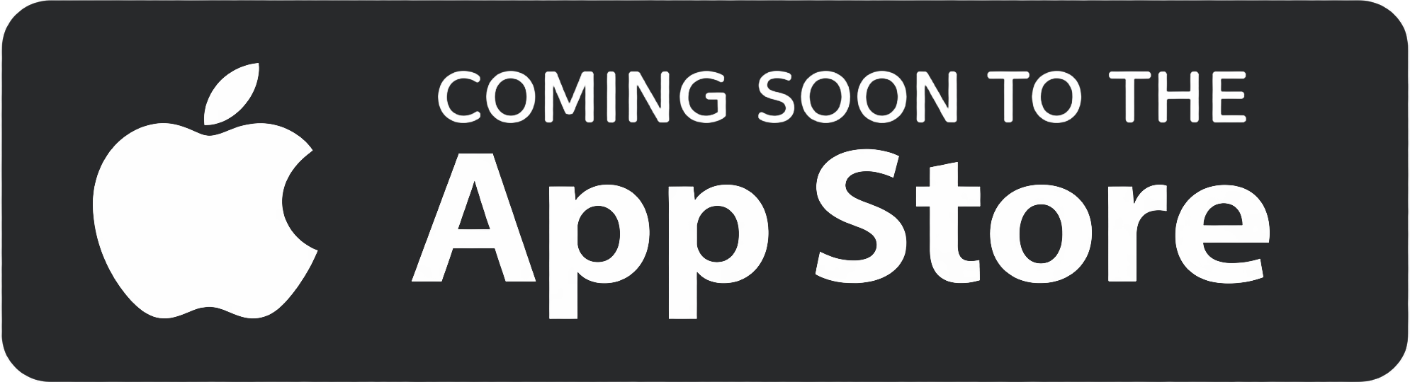 Coming soon on the App Store